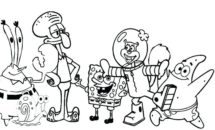 700x424 Baby Spongebob Coloring Pages Printable Coloring Pages All