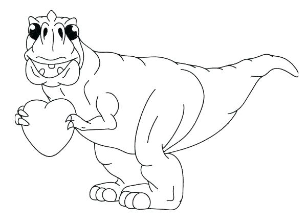 600x436 Tyrannosaurus Rex Coloring Pages The Legendary T Coloring Page T