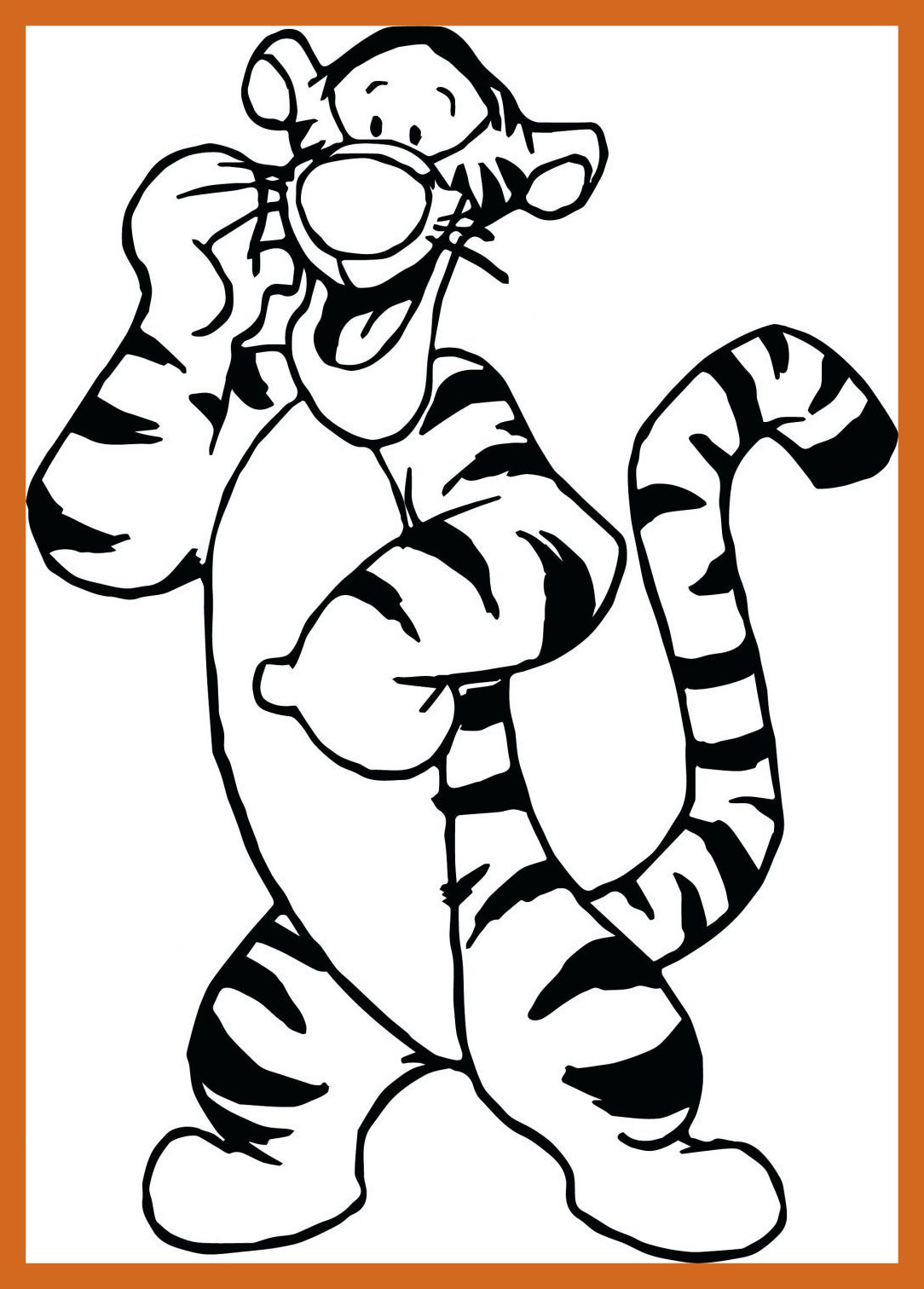 Baby Tigger Coloring Pages at GetColorings.com | Free printable ...