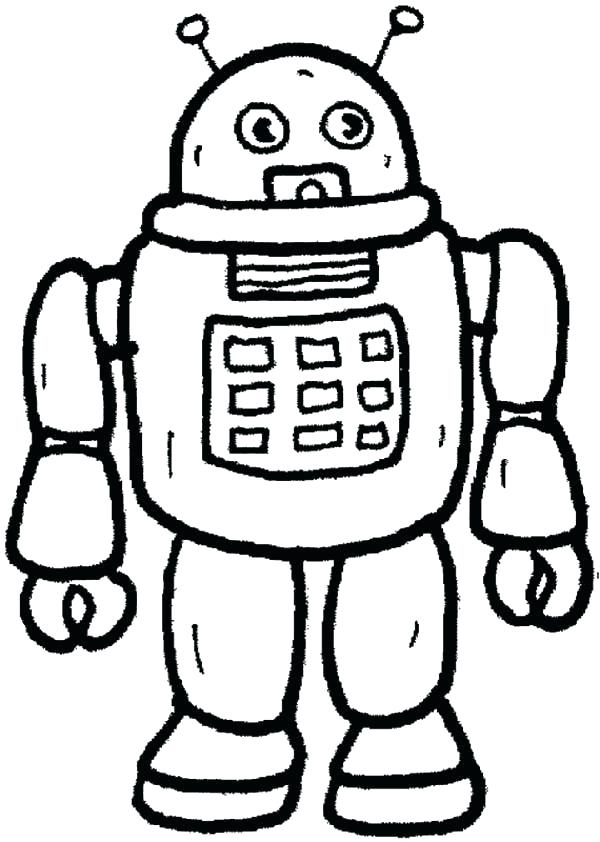 600x842 Baby Toys Colouring Pages Coloring Little Toy Car Of Robot
