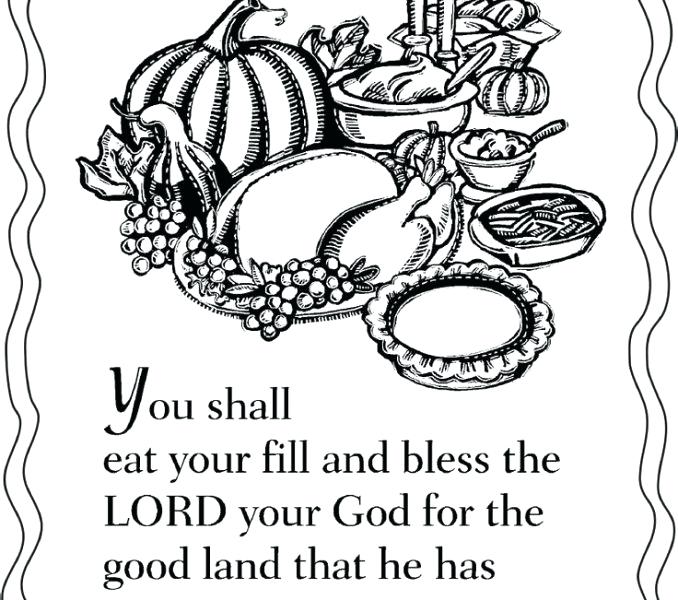 678x600 Christian Thanksgiving Coloring Pages Free Christian Thanksgiving