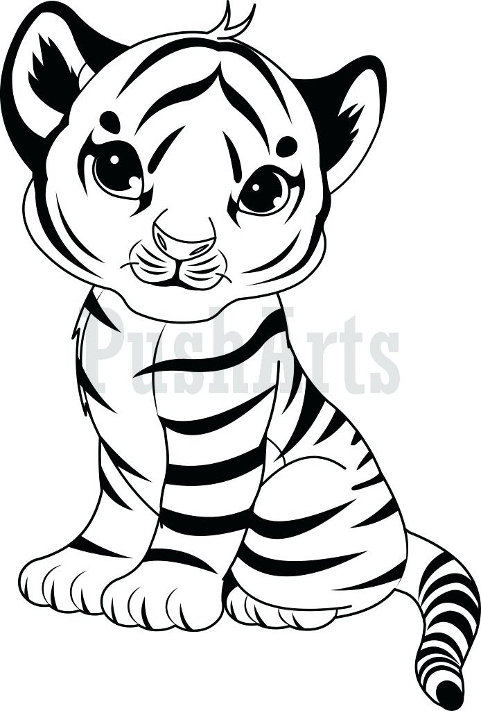 694x1024 Tiger Coloring Pages Perfect Tiger Coloring Pages 72 For Your