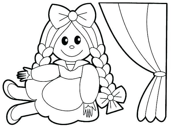 600x457 Baby Doll Coloring Page Baby Doll Coloring Pages Baby Doll