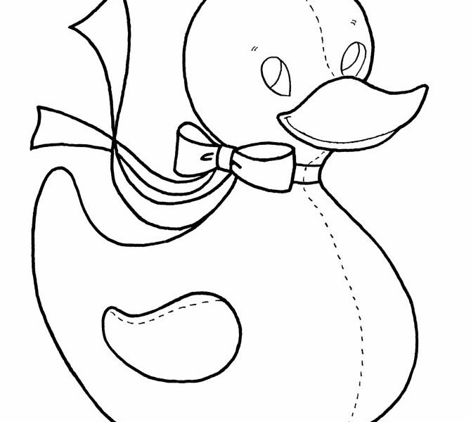 670x600 Baby Toys Coloring Pages Free Coloring Page