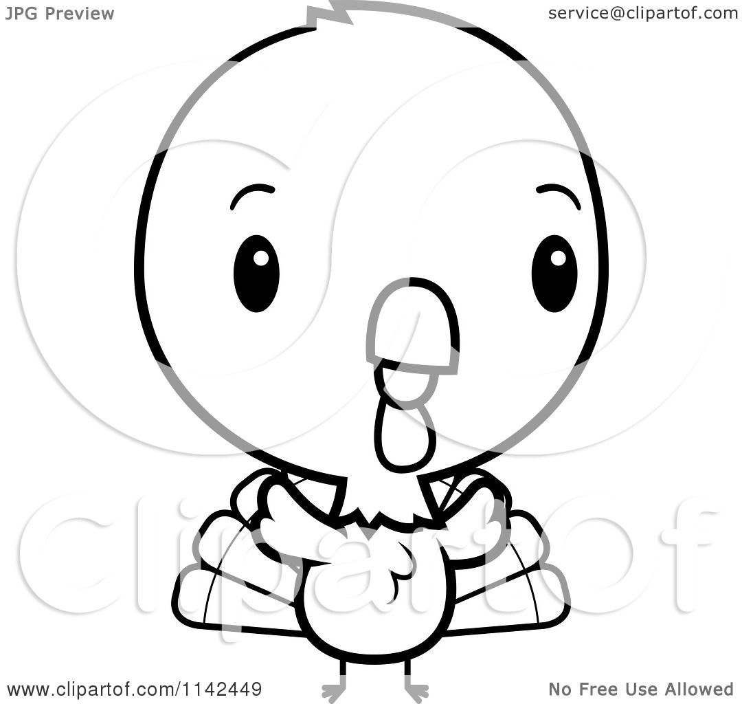 Baby Turkey Coloring Pages at GetColorings.com | Free printable ...