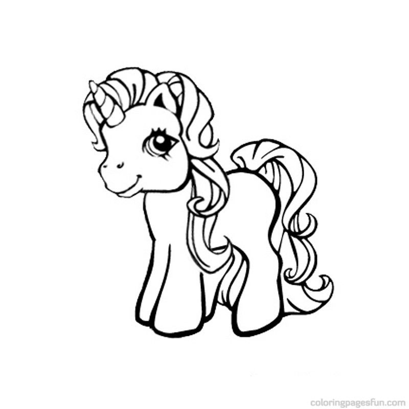 800x800 My Little Pony Unicorn Coloring Pages
