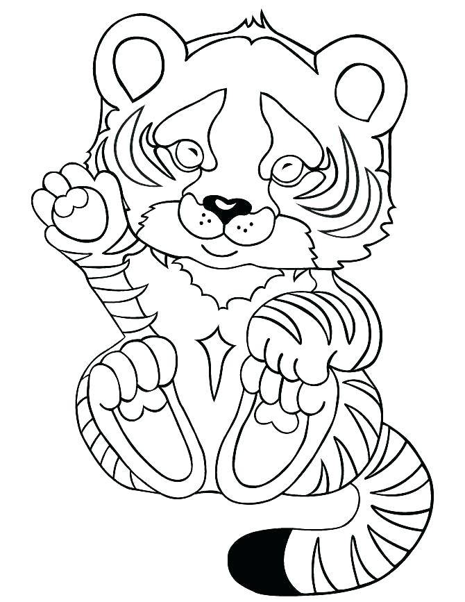 Baby Tiger Coloring Pages Baby Tiger Coloring Pages Coloring Page 670x867 Baby Tiger Coloring Pages Baby Tiger Coloring Pages Coloring Page