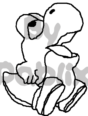 Baby Yoshi Coloring Pages To Print Color Bros 300x396 Baby Yoshi Coloring Pages To Print Color Bros