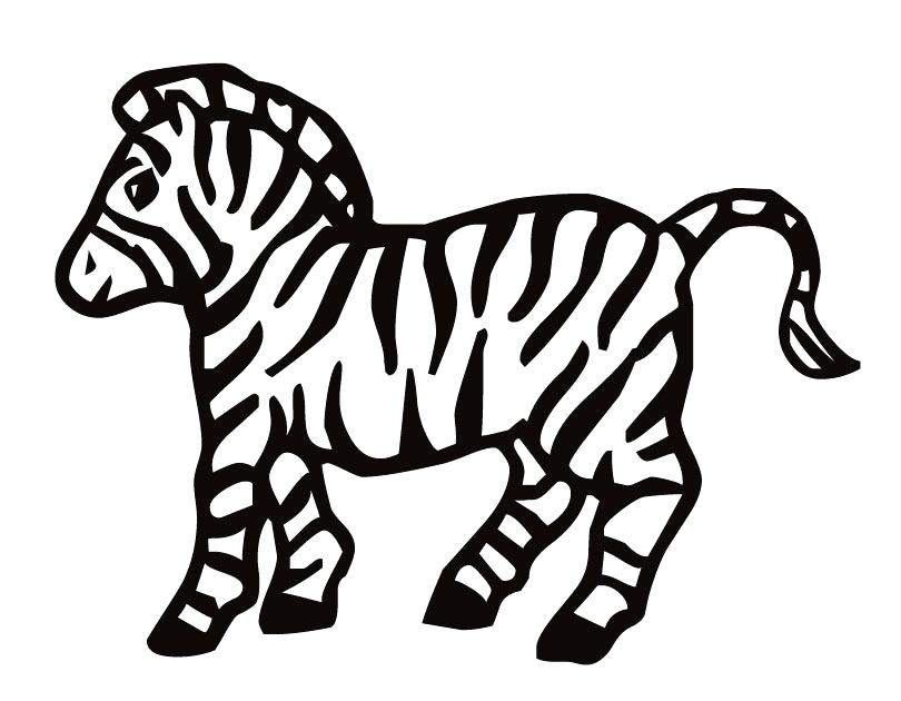810x630 Printable Zebra Coloring Page From Printable Zebra Coloring Page