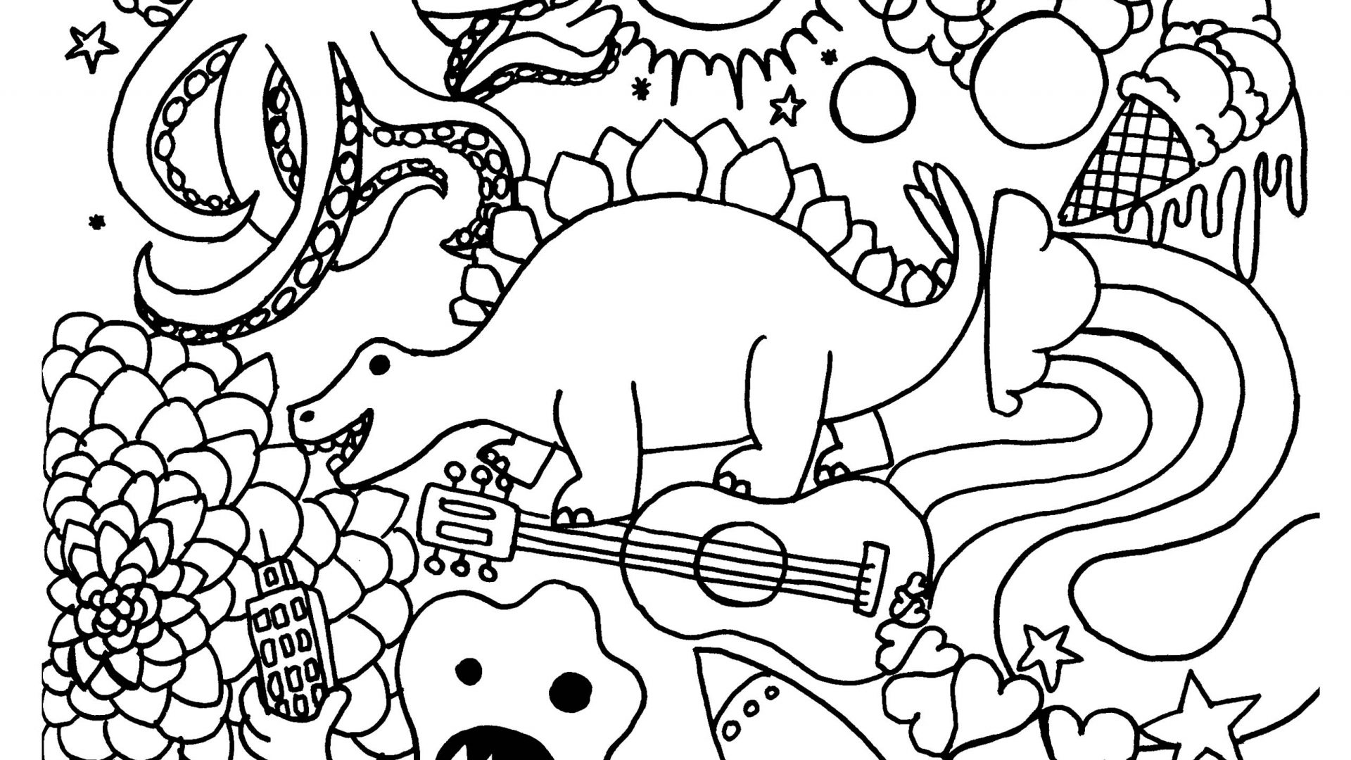 1920x1080 Fresh Back To The School Coloring Page Classes For Inside 1st
