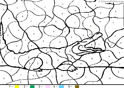 Printable Alligator Coloring Page 400x285 Printable Alligator Coloring Page