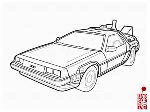 Back To The Future Coloring Pages 300x224 Back To The Future Coloring Pages