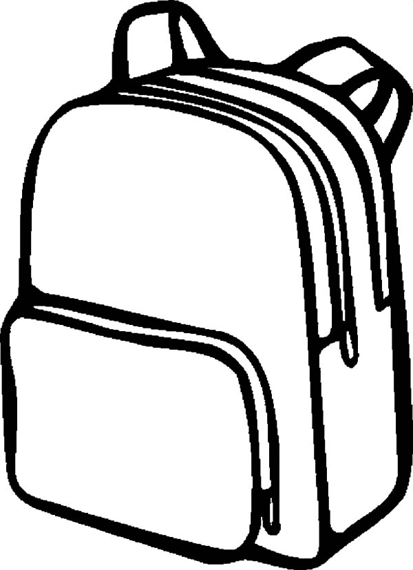 Backpack Coloring Pages Printable 600x828 Backpack Coloring Pages Printable
