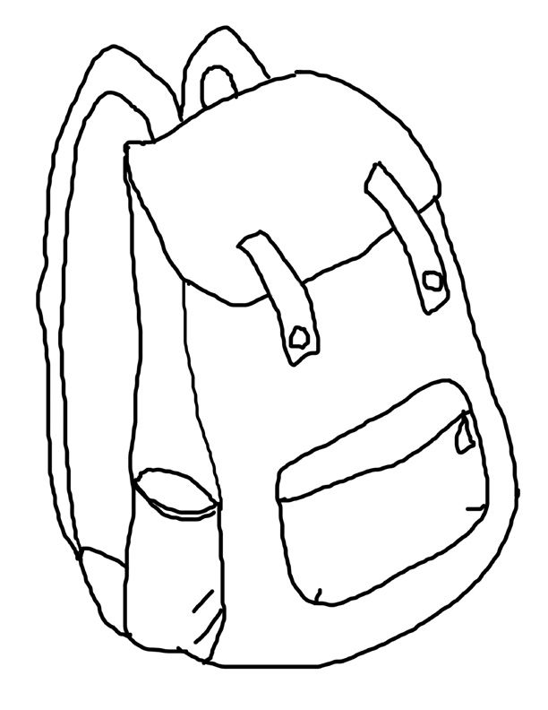 Last Minute Backpack Coloring Sheet 568876 Sporturka Backpack 612x792 Last Minute Backpack Coloring Sheet 568876 Sporturka Backpack