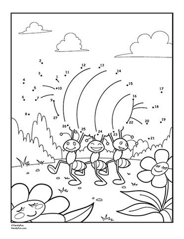 Bug Coloring Amp Connect The Dots Page Child Abuse Prevention 372x482 Bug Coloring Amp Connect The Dots Page Child Abuse Prevention