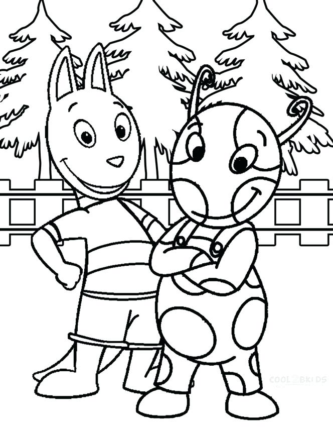 Backyardigans Coloring Pages Backyardigans Christmas Coloring 664x850 Backyardigans Coloring Pages Backyardigans Christmas Coloring