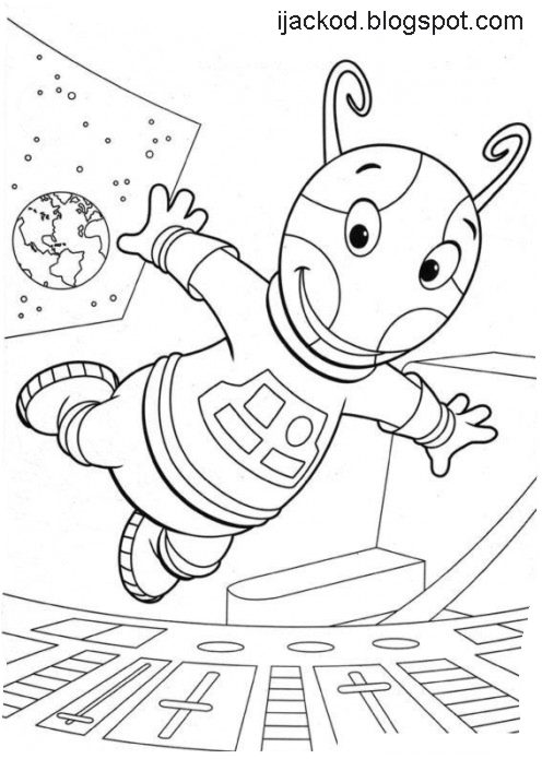 496x695 Backyardigans Coloring Pages