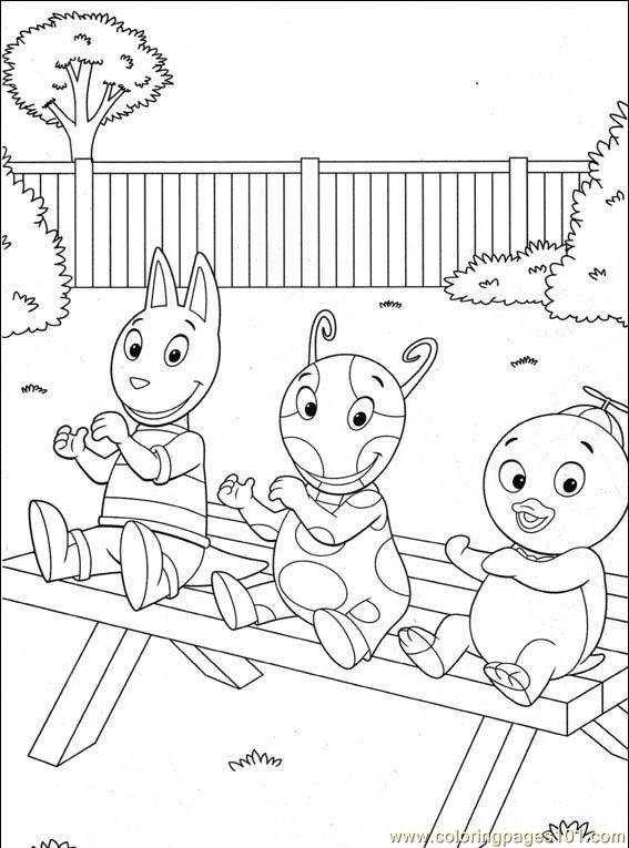 567x765 Backyardigans 001 (3) Coloring Page