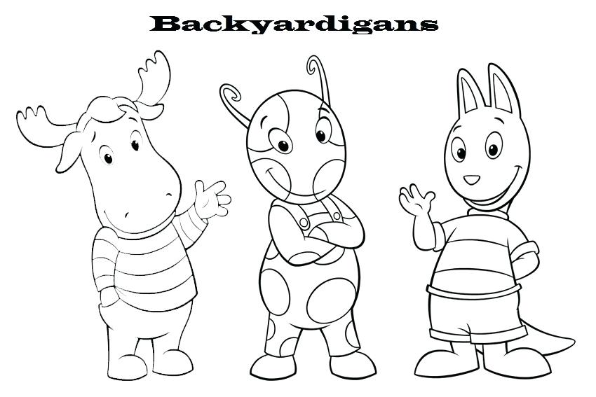 850x567 The Backyardigans Coloring Pages Coloring Pages Coloring Pages