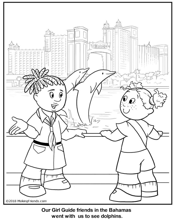 Bahamas Coloring Pages