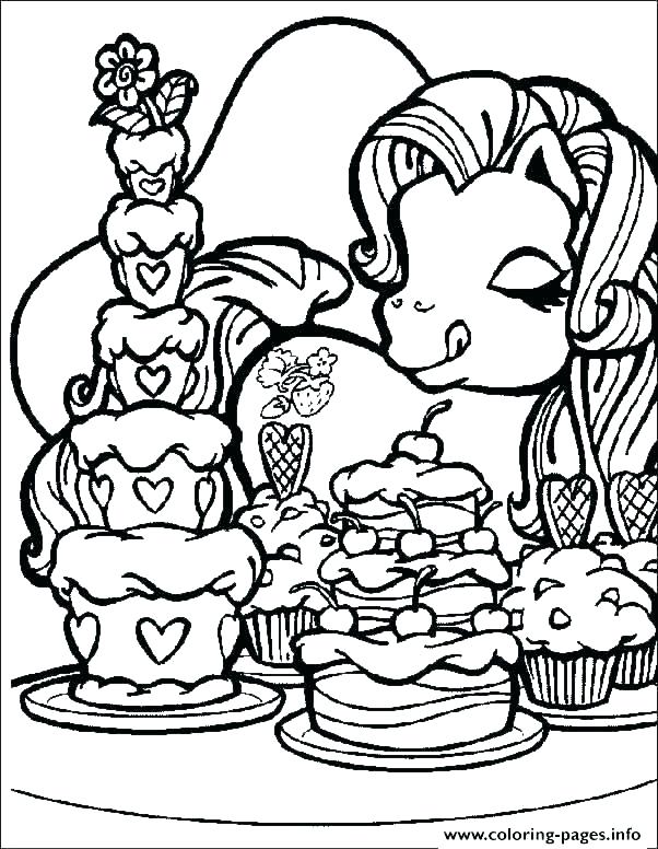 602x776 Bakery Coloring Pages
