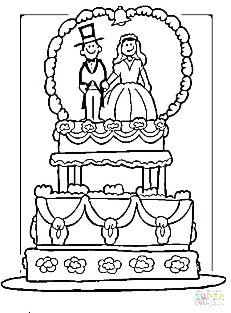 750x1018 Bakery Coloring Pages Bakery Coloring Pages Wedding Cake Coloring
