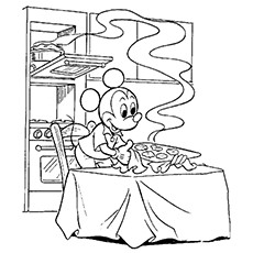 Baking Coloring Pages