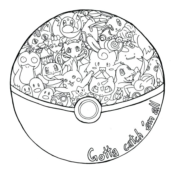700x700 Pokemon Ball Coloring Page Or Electrode Coloring Pages Coloring