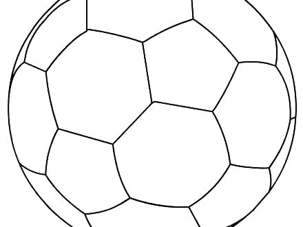440x330 Soccer Ball Coloring Pages Cliptext.co