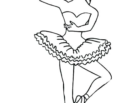 Barbie Ballerina Coloring Pages Coloring Pages Ballerina Free 440x330 Barbie Ballerina Coloring Pages Coloring Pages Ballerina Free