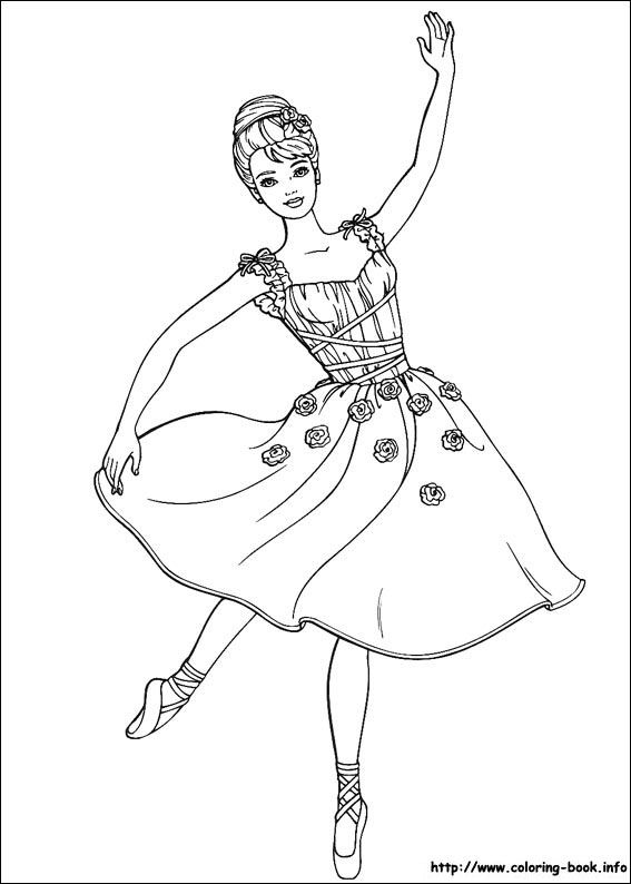 Ballerina Coloring Page Angelina Ballerina 1st Bday 567x794 Ballerina Coloring Page Angelina Ballerina 1st Bday