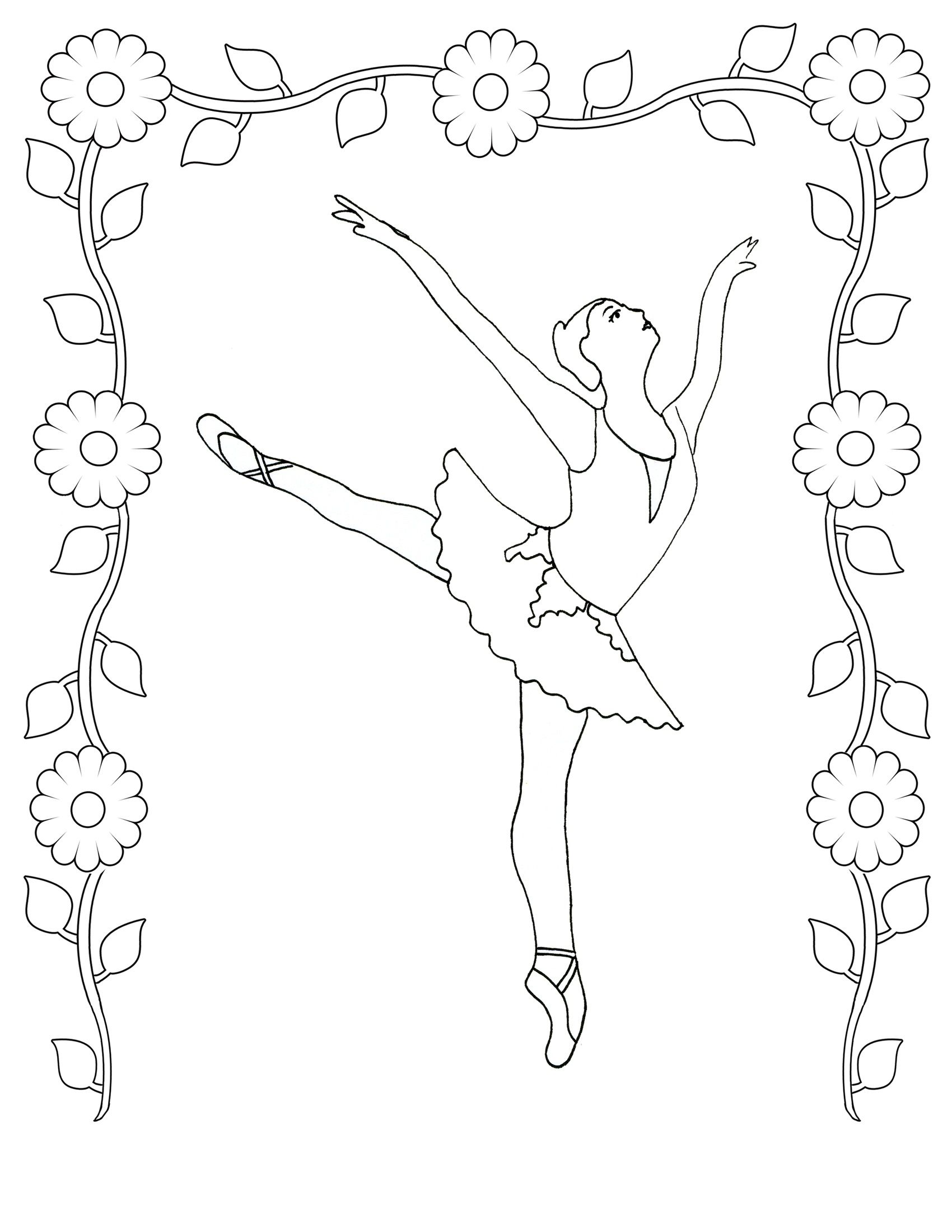 Coloring Pages Realistic Ballet Colouring Pages Angelina Ballerina 1700x2200 Coloring Pages Realistic Ballet Colouring Pages Angelina Ballerina