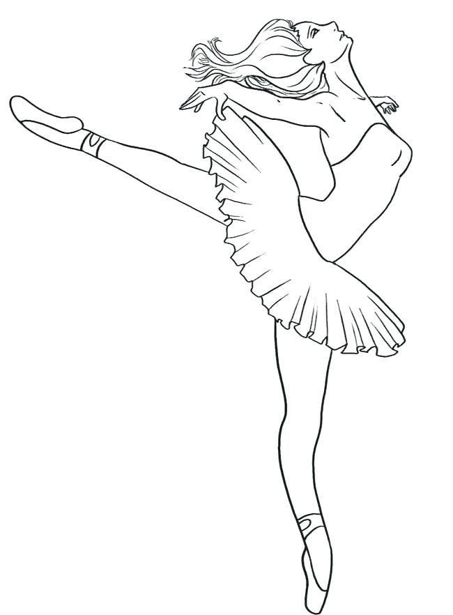 Ballerina Coloring Pages Ballerina Coloring Page Ballerina 650x882 Ballerina Coloring Pages Ballerina Coloring Page Ballerina