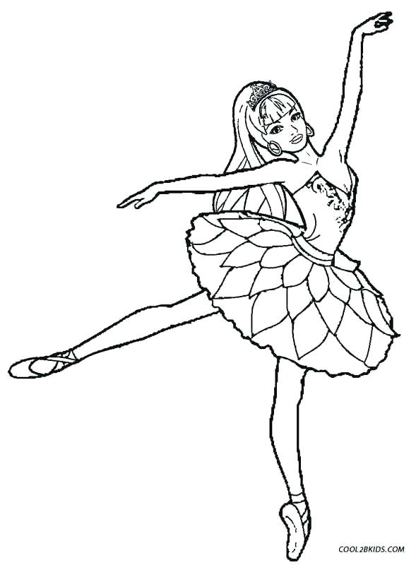 Ballerina Fairy Coloring Pages at GetColorings.com | Free printable ...