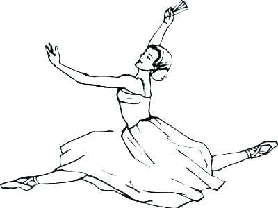 400x300 Coloring Pages Ballerina Barbie Ballerina Coloring Pages Coloring