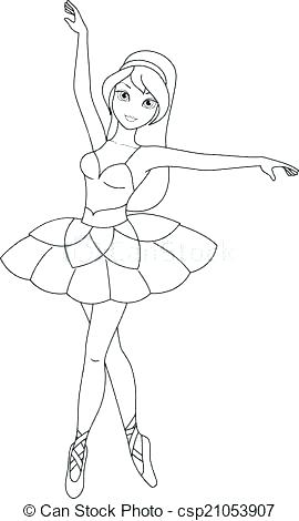 270x470 Nutcracker Ballet Coloring Pages Ballet Coloring Sheets Ballet