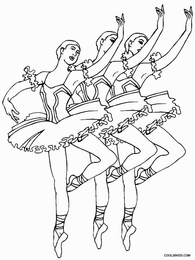 638x850 Printable Ballet Coloring Pages For Kids Cool2bkids