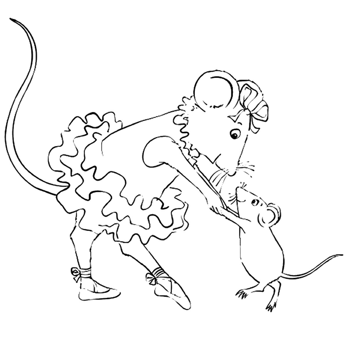 Angelina Ballerina Coloring Pages 1200x1200 Angelina Ballerina Coloring Pages