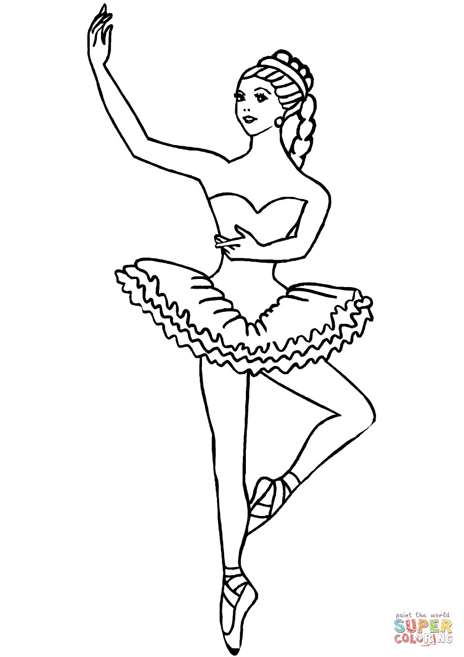 Ballet Coloring Pages Printable at GetColorings.com | Free printable ...