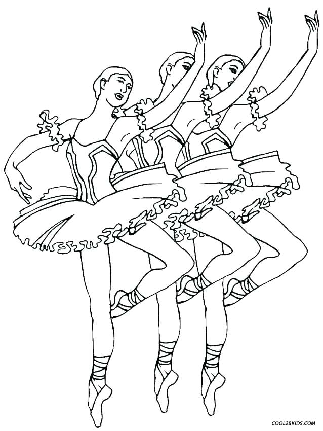 Ballerina Coloring Pages 638x850 Ballerina Coloring Pages