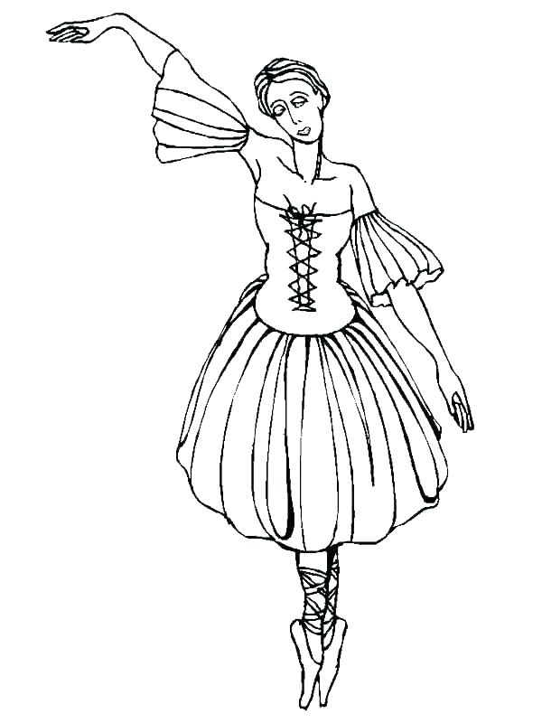 Ballet Positions Coloring Pages at GetColorings.com | Free printable ...