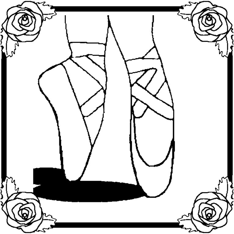 Princess Ballet Shoes Coloring Page Image Coloring Pages Women 766x766 Princess Ballet Shoes Coloring Page Image Coloring Pages Women