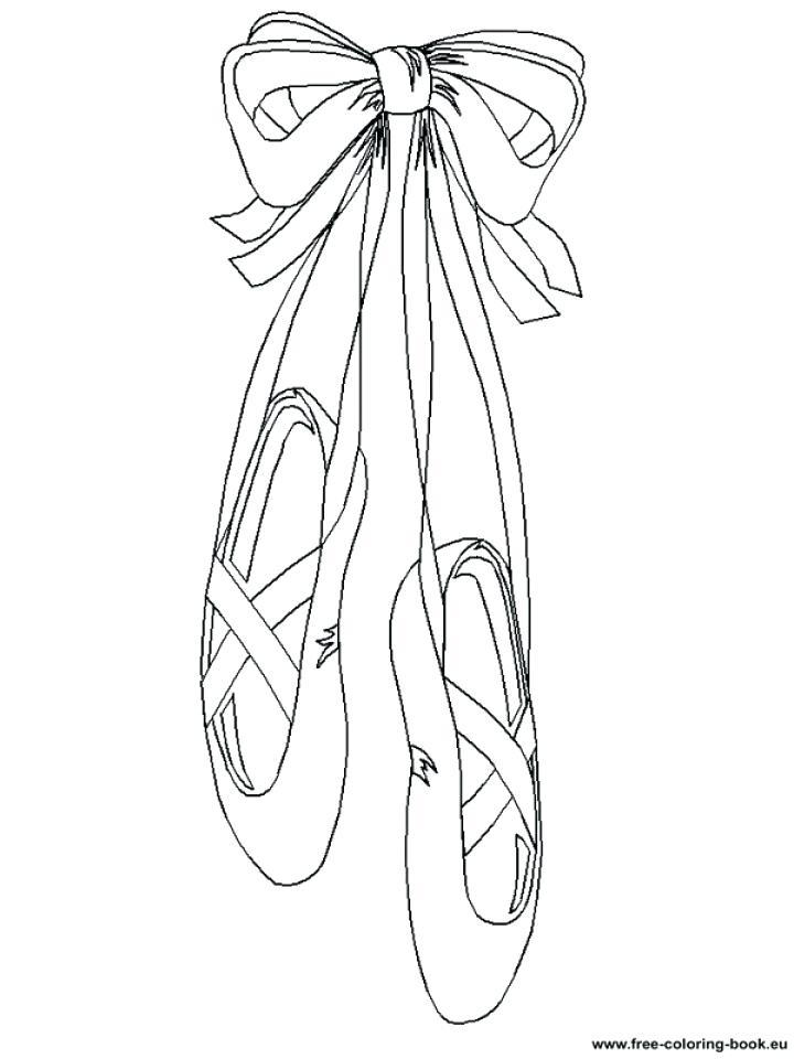 Ballet Shoes Coloring Pages at GetColorings.com | Free printable ...