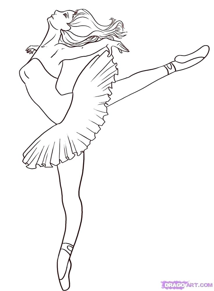 Ballet Coloring Page 736x999 Ballet Coloring Page