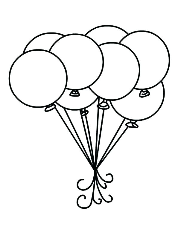 Balloon Coloring Pages Printable 12 595x842 Balloon Coloring Pages Printable 12