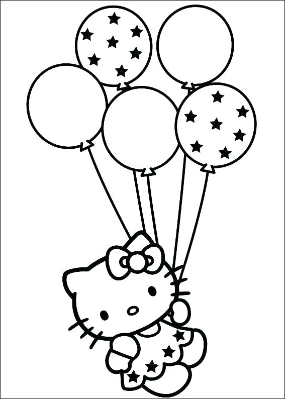 Balloon Coloring Pages Printable Balloon Coloring Pages A Picture 567x794 Balloon Coloring Pages Printable Balloon Coloring Pages A Picture