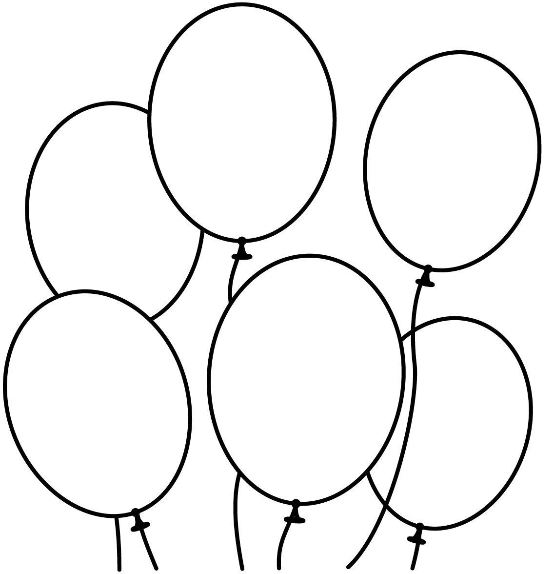 Balloon Coloring Pages Printable 13 1136x1176 Balloon Coloring Pages Printable 13