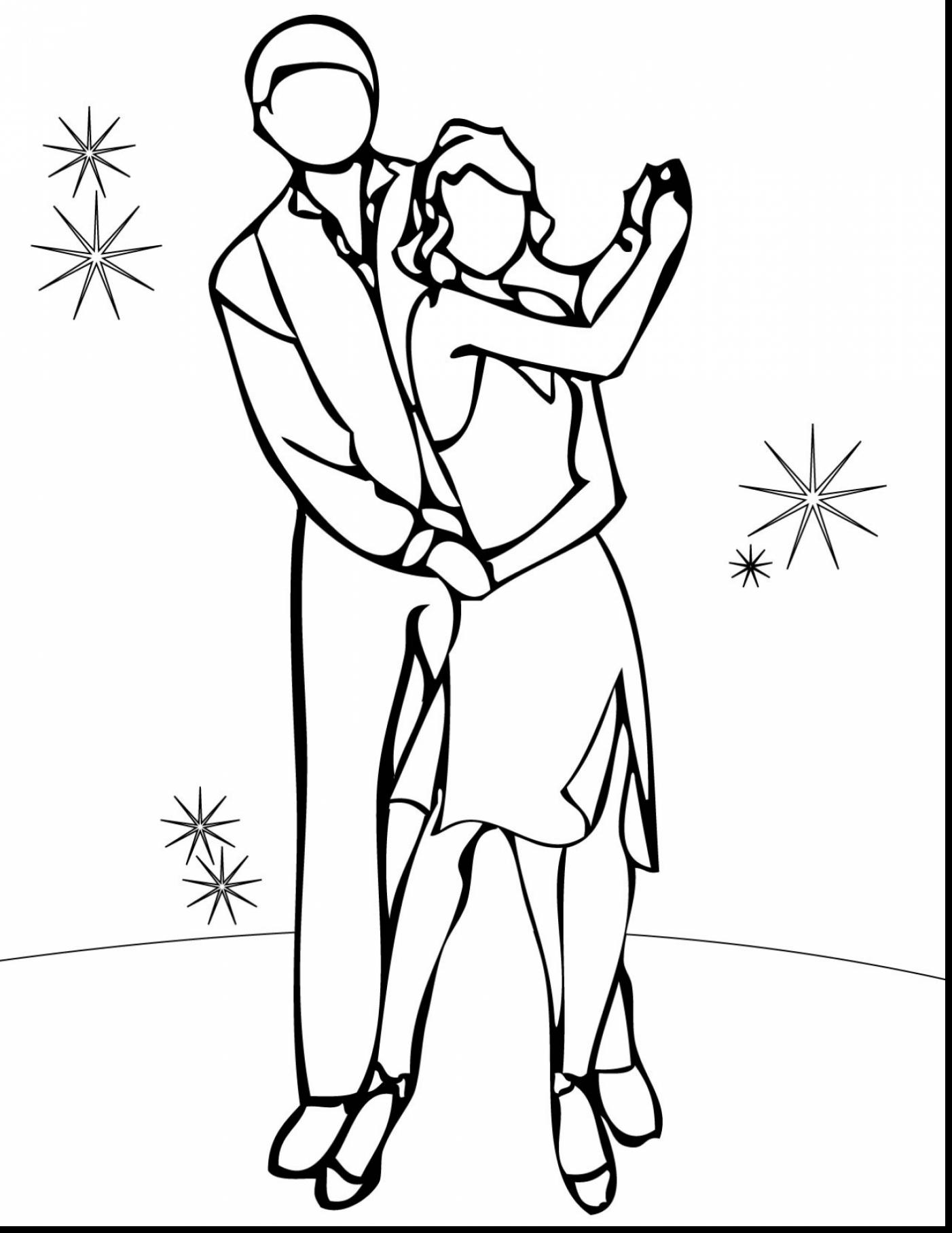 1402x1815 Coloring Pages Of Dancing Girl
