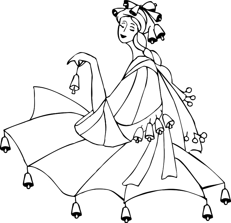 800x770 Dance Coloring Pages 1