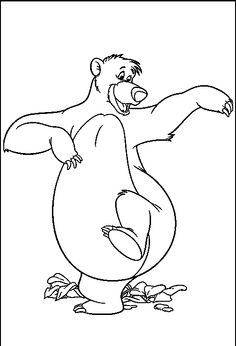 Jungle Book Coloring Pages Color Me Tickled Pink 236x346 Jungle Book Coloring Pages Color Me Tickled Pink